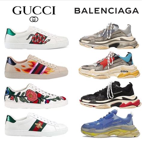 balenciaga en gucci|Balenciaga vs Gucci price.